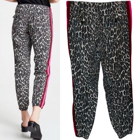Mother No Zip Misfit Jogger Leopard Jungle Eyes Striped, size 27 - Picture 2 of 8